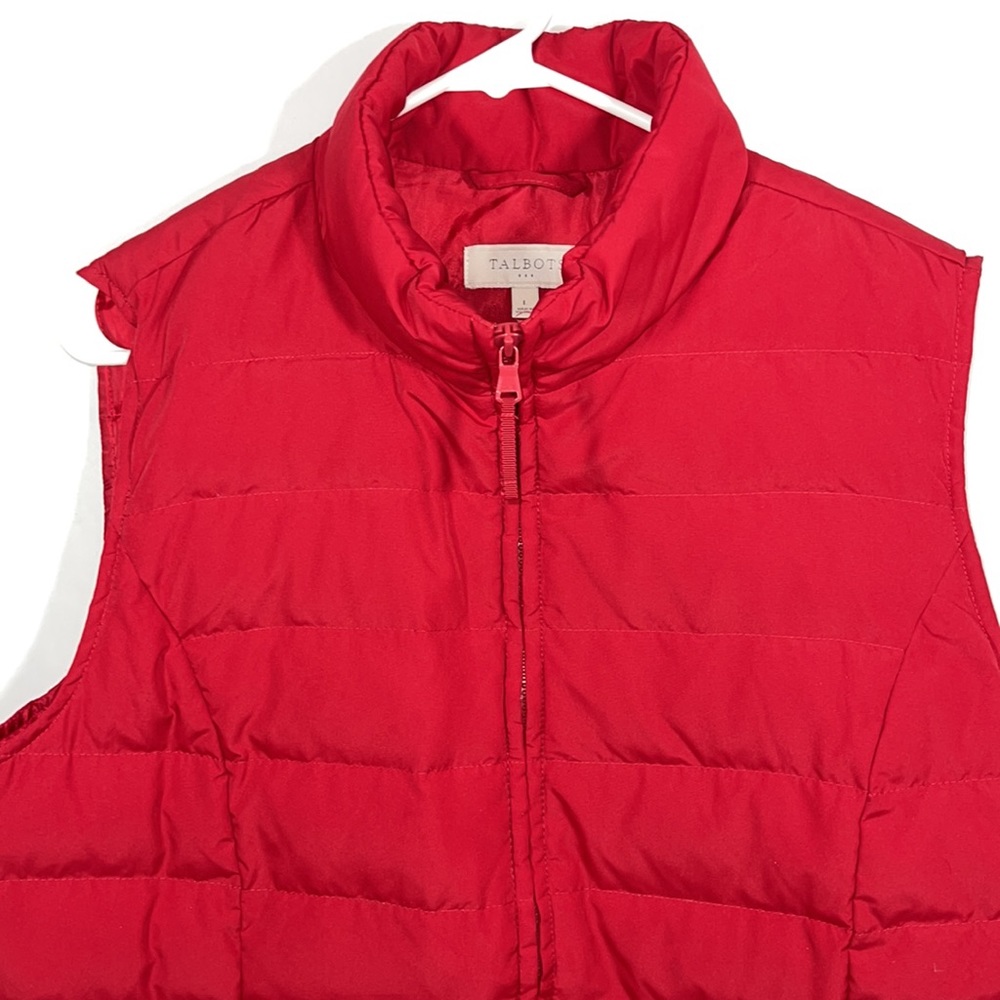 Talbots Down and Feather Vest - Picture 3 of 7
